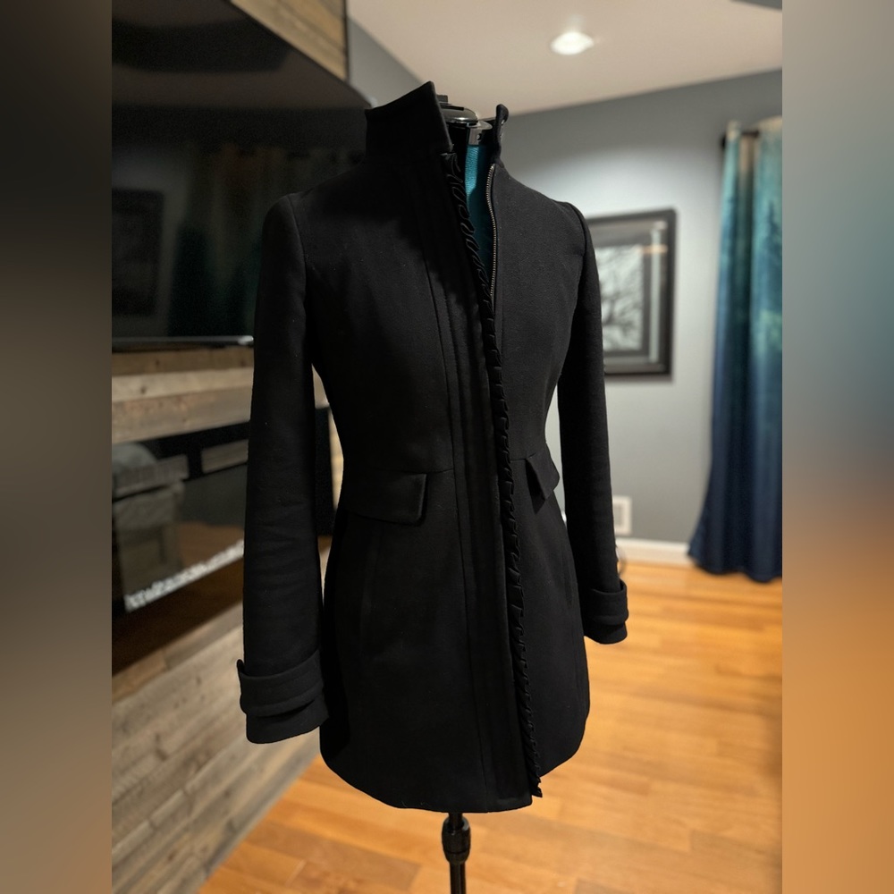 Banana Republic Fitted Wool Coat